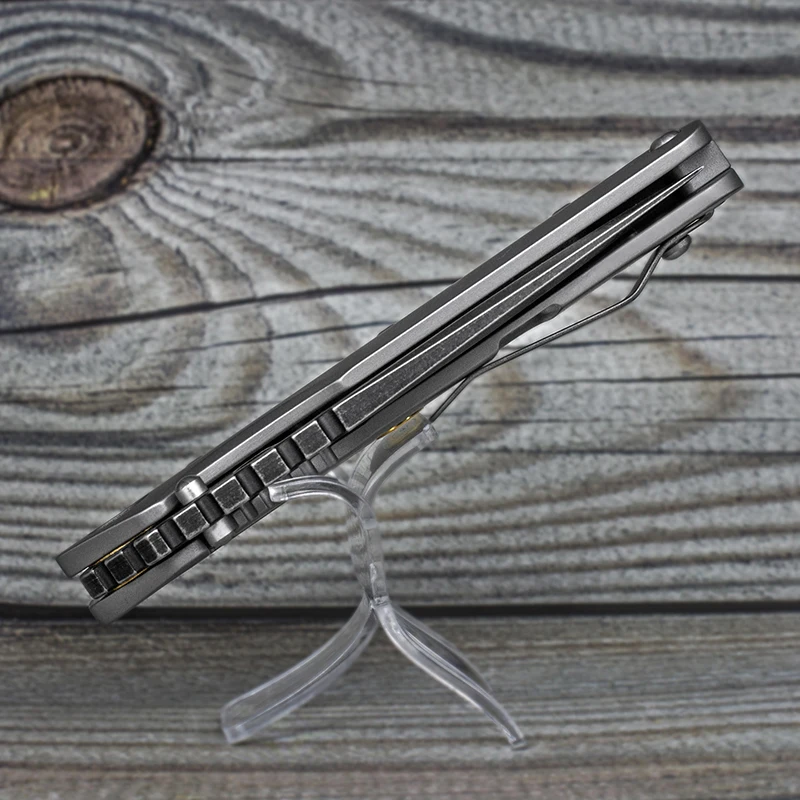 Нож складной из титана с титановой ручкой и лезвием M390 | Инструменты