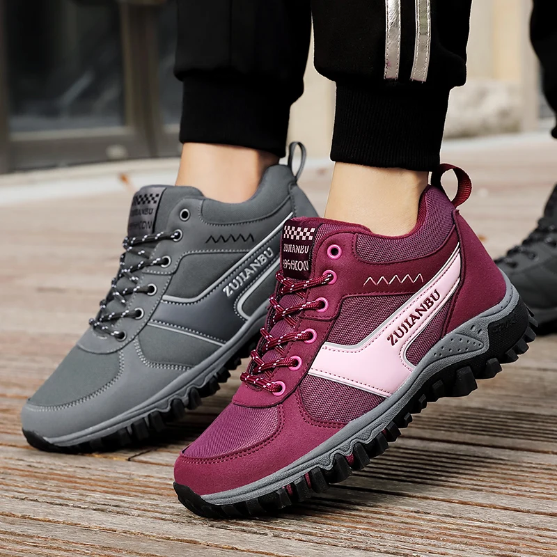 Мужские и женские зимние походные ботильоны бутсы ботинки Уличная обувь для