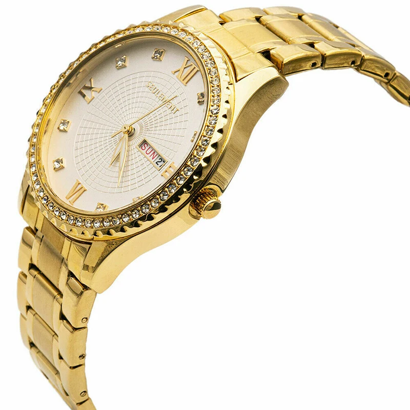 

Men Classic Quartz Wrist Watch Casual Fashion Stainless Steel Watches 30m Waterproof Male Sports Quartz Wrist Watch