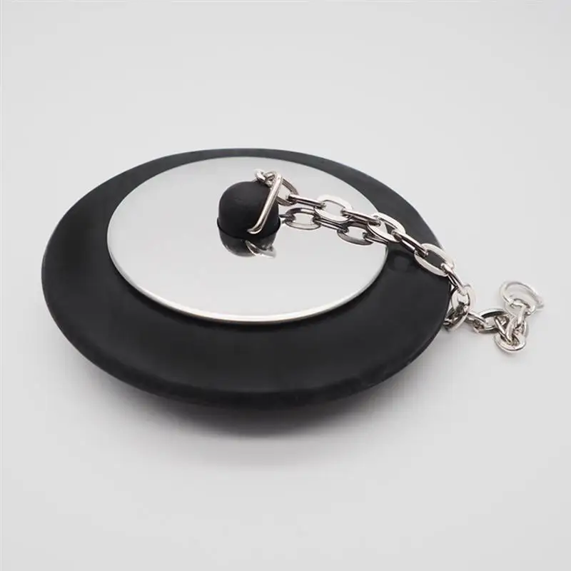 Пробка для слива ванны с резиновой дроссельной заслонкой цепью пробка ванной