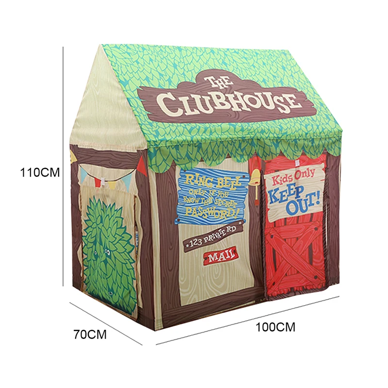 Портативная детская игровая палатка 100*70*110 см складной Забавный игровой домик в