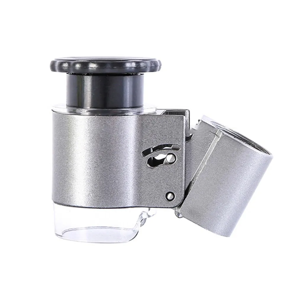 

50 Times Magnifying Glass Mini Microscope Currency Detector Optical Lens