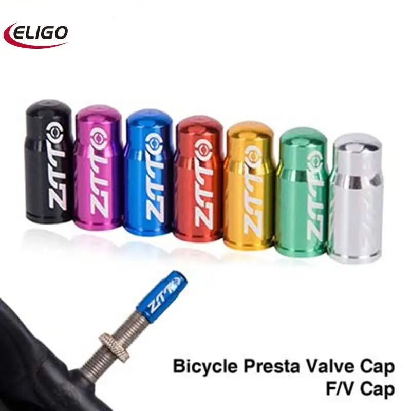 1/2 шт шин клапанной крышки MTB велосипеда Анти-кражи Алюминий сплав Аксессуары для
