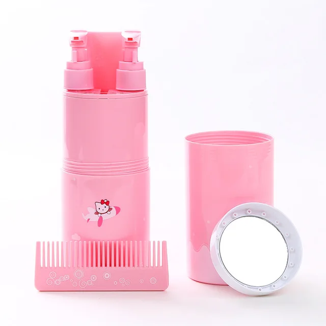 Pink 5 шт. футляр для зубной щетки переносной футляр для хранения зубной щетки держатель чехол для органайзера чехол Аксессуары для ванной комнаты Набор - Цвет: Pink