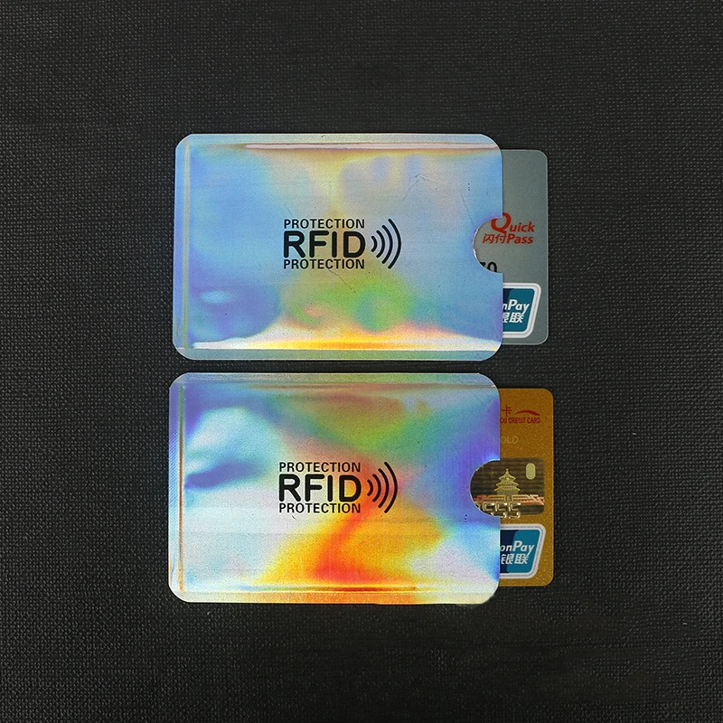 

Чехол для банковских карт, с блокировкой Rfid, 6x9,3 см