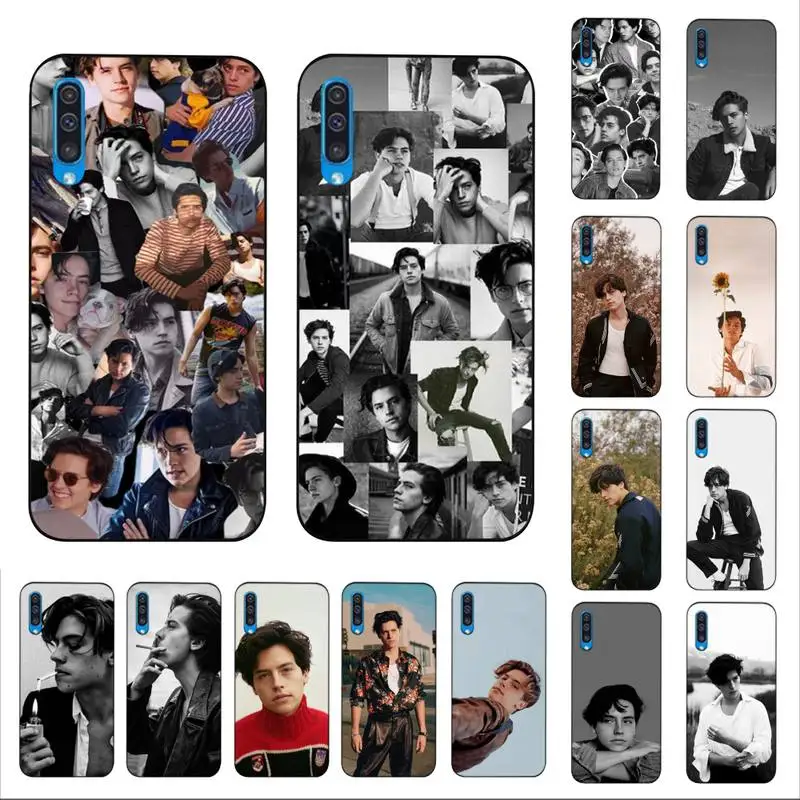 

MaiYaCa American TV Riverdale Series Cole Sprouse Phone Case for Samsung A51 01 50 71 21S 70 10 31 40 30 20E 11 A7 2018