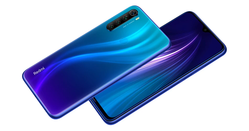 Xiaomi Redmi Note 8, 48MP, 4 камеры, 4 Гб ОЗУ, 64 ГБ, Смартфон Snapdragon 665, четыре ядра, экран FHD 6,3 дюйма, мобильный телефон с глобальной ПЗУ