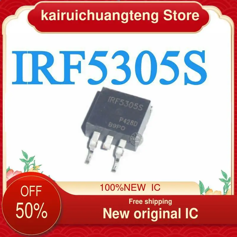 (1PCS) F5305S IRF5305S TO-263 New original IC Field Effect Tube P-FET Patch TO-263P Channel