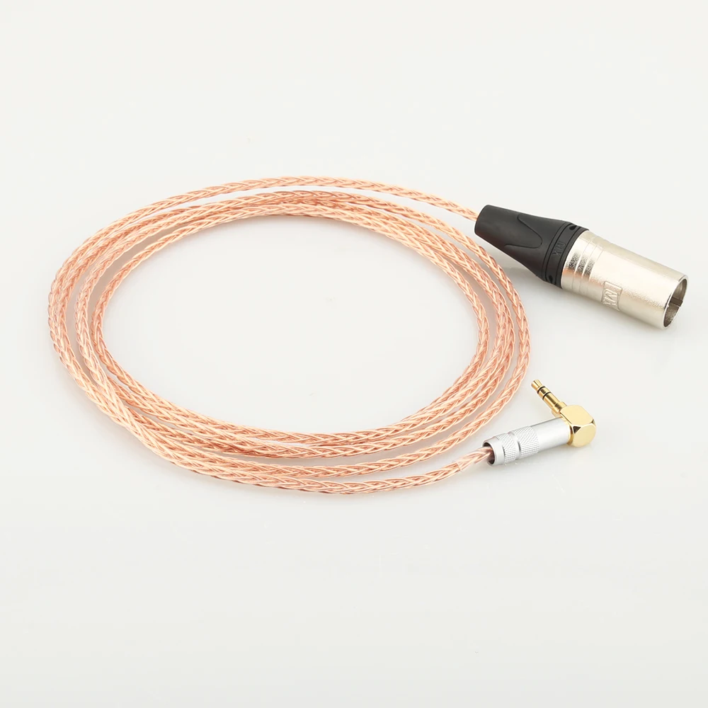 HI End OCC медь 4pin XLR штекер для наушников Улучшенный кабель Fostex T60RP T20RP T40RPmkII T50RP|Кабели