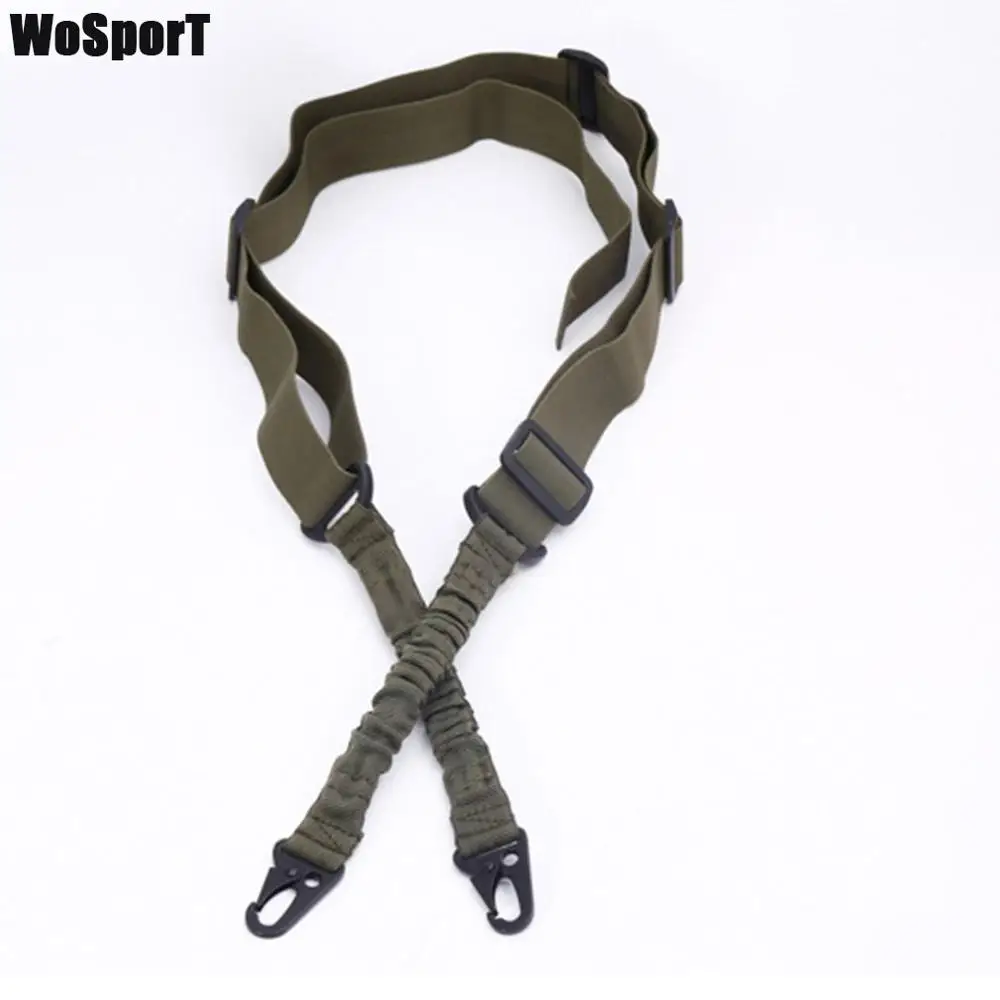 Тактический одноточечный Регулируемый Банджи винтовка пистолет Слинг система