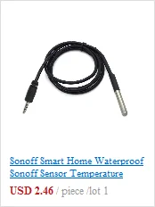 Интеллектуальный выключатель света SONOFF RM433 8-кнопка таможенного контроля мгц радиочастотный пульт дистанционного управления с SONOFF iFAN03 РЧ пульт дистанционного управления Переключатель вентилятора