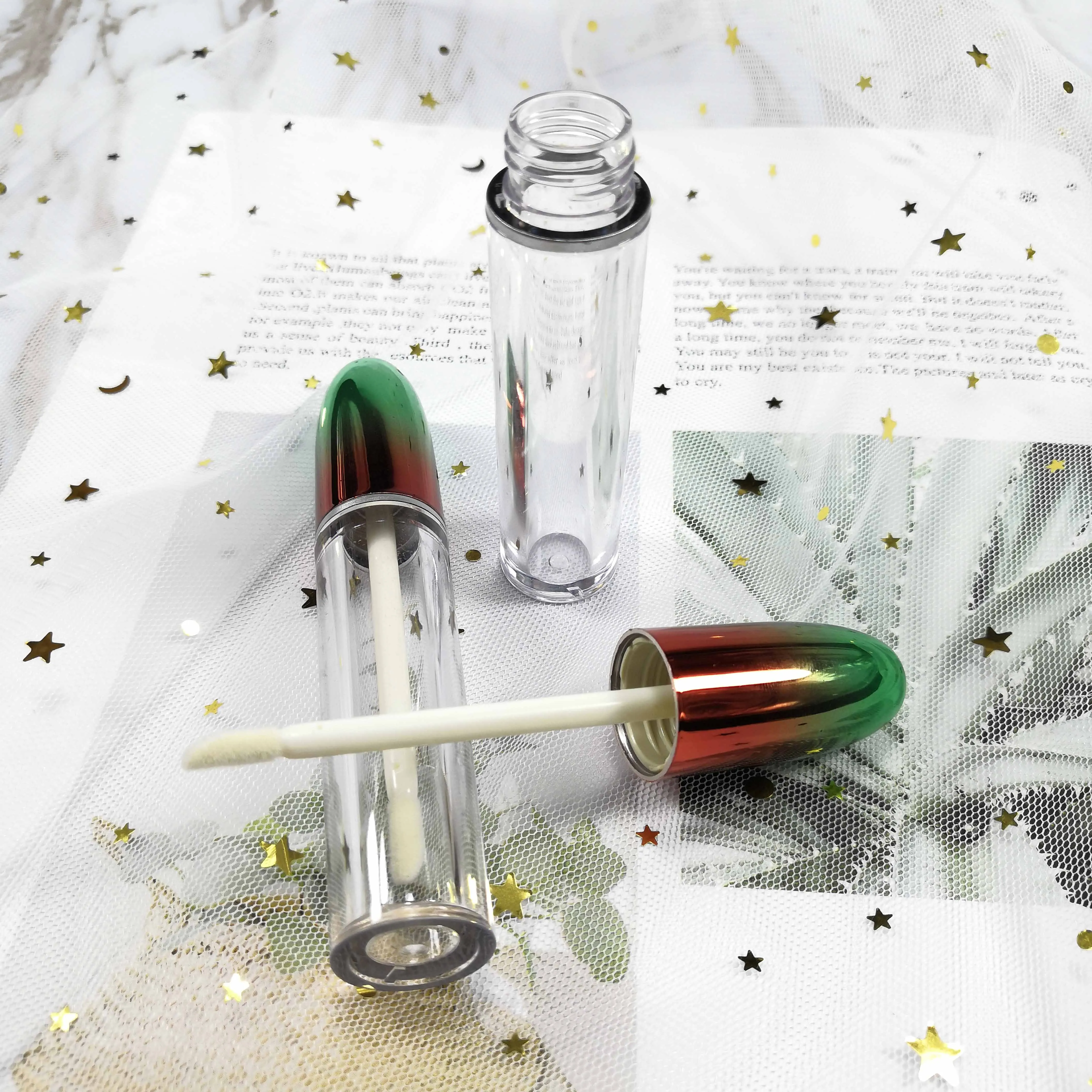 /20/50 шт Радуга крышкой контейнеры бальзам для губ пустой макияж Косметические