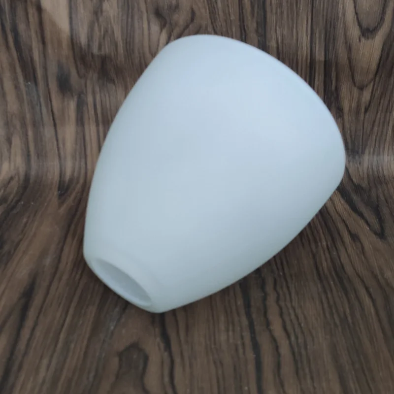 Лампа из белого матового стекла в форме колокольчика настенная лампа для