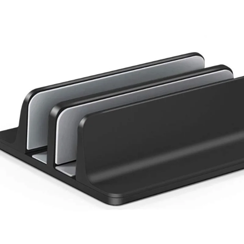 Aluminum Alloy Notebook Computer Vertical Bracket Base Dual Card Position Desktop Cooling | Автомобили и мотоциклы