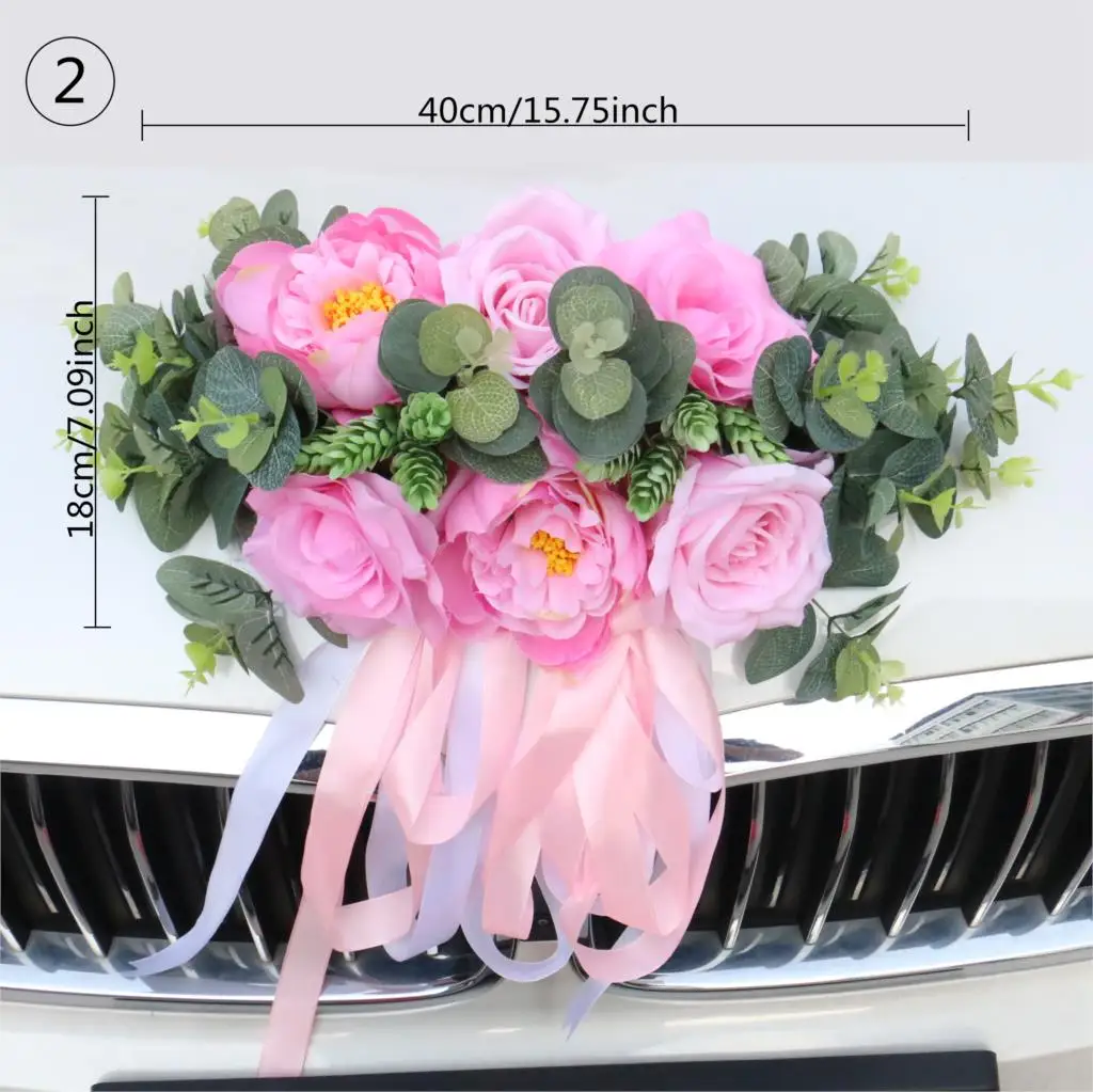 Цветы искусственные цветы Красивый в форме сердца свадебное оформление