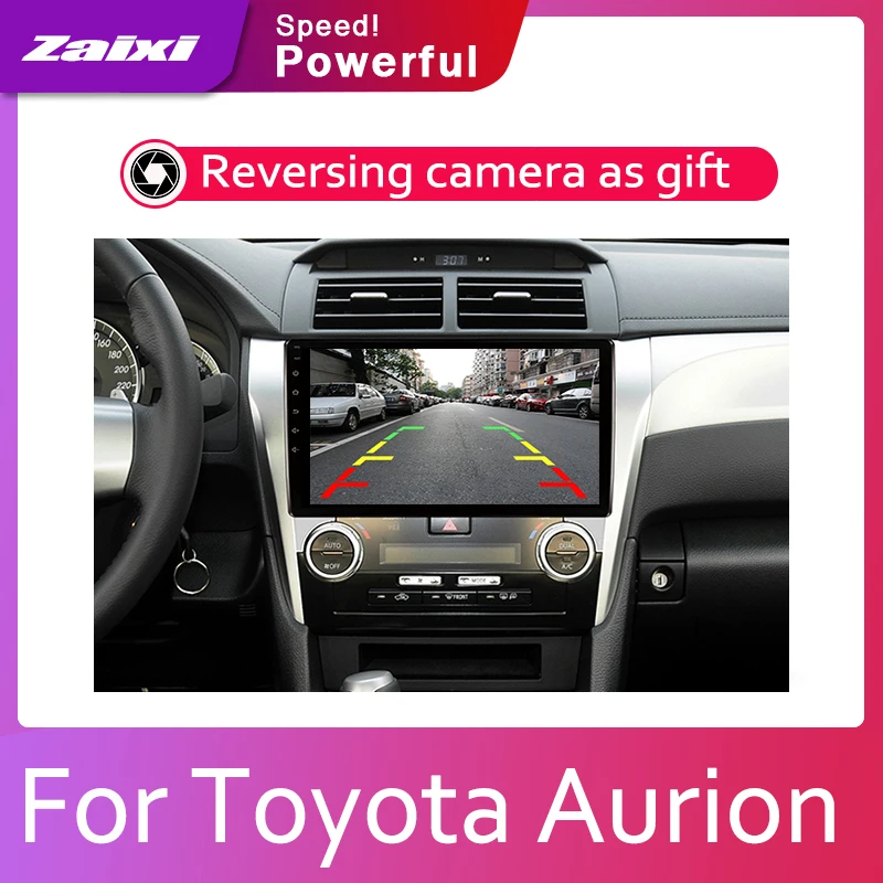 Автомагнитола для Toyota Aurion 2011 2017 Android 2 Din мультимедийный видеоплеер стерео GPS карта