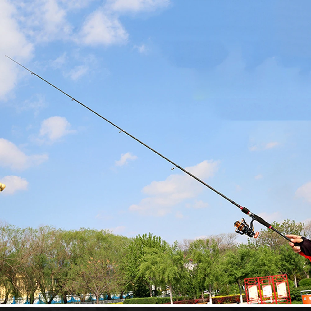 Карбоновая Выдвижная удочка короткая телескопическая для заброса приманки