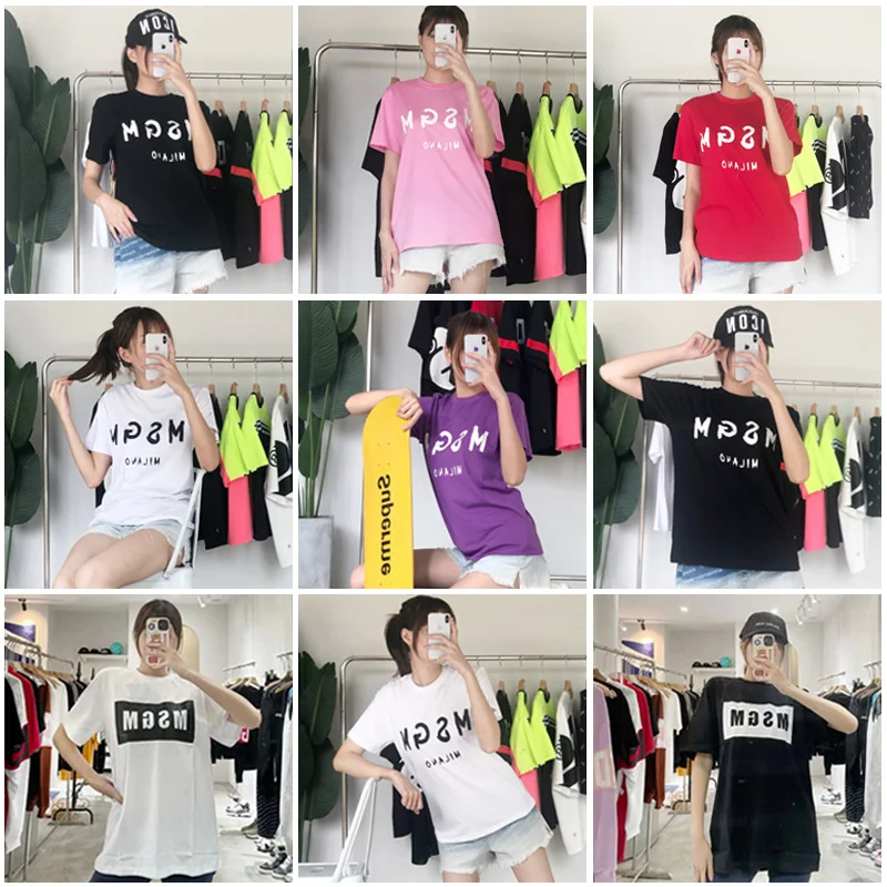 Футболка VIVA MB ITLAIN для мужчин и женщин хлопковая рубашка с надписью MGM XS S M L XL -