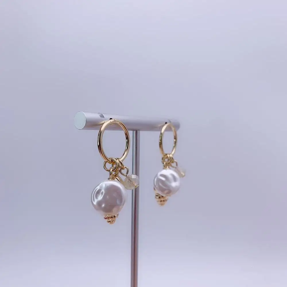 Золотые серьги модные ювелирные изделия свадебные вечерние подарки Женские