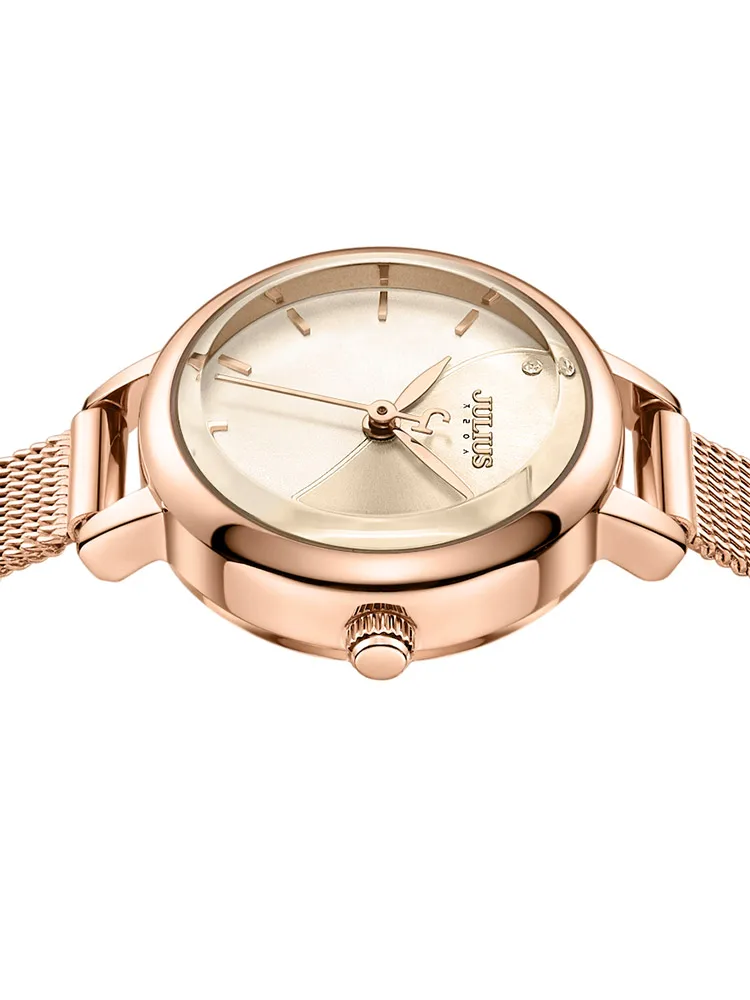 Часы женские маленькие из нержавеющей стали с металлическим браслетом | Наручные