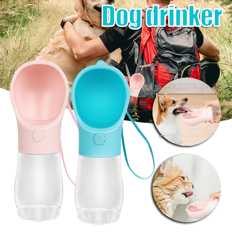 

Портативная Герметичная Бутылка Для Воды для собак, компактный дозатор для щенков, товары для питомцев на открытом воздухе, для прогулок, по...