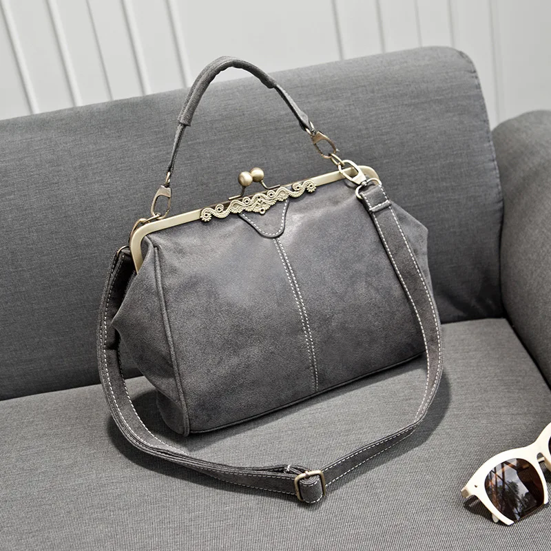 Новинка 2021 женские сумки на плечо винтажная кожаная сумка-тоут модные