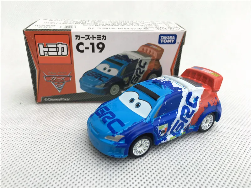 Игрушечный автомобиль Tomy Tomica Disney Pixar машинки шериф/король/Фло/Салли/Цыпленок