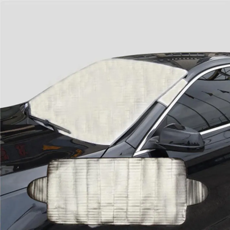 Car Snow Ice Protector Visor Sun Shade Fornt Rear Windshield Cover Block Front Window accessories | Автомобили и мотоциклы