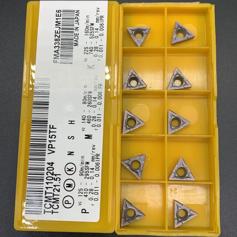 Инструмент с ЧПУ TCMT110204 VP15TF/UE6020/US735 треугольное твердосплавное лезвие