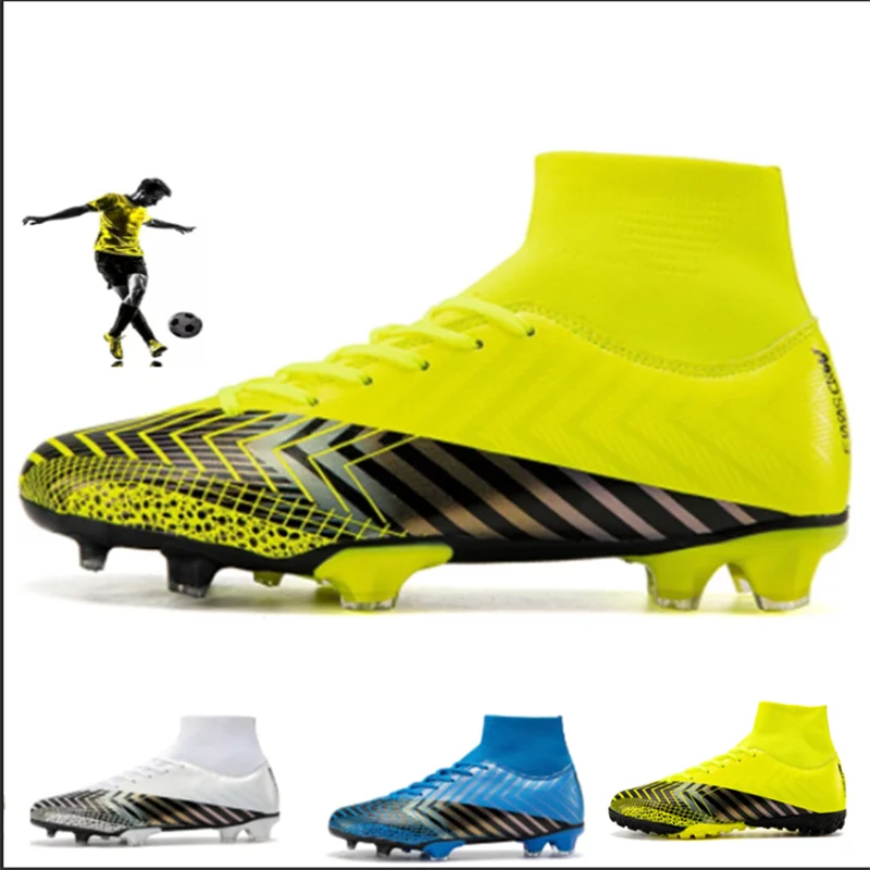

New Football Shoes Men Sneakers High Quality Training Cleats Outdoor Athletic Sport Boys Soccer Shoes Zapatilla De Futbol Hombre
