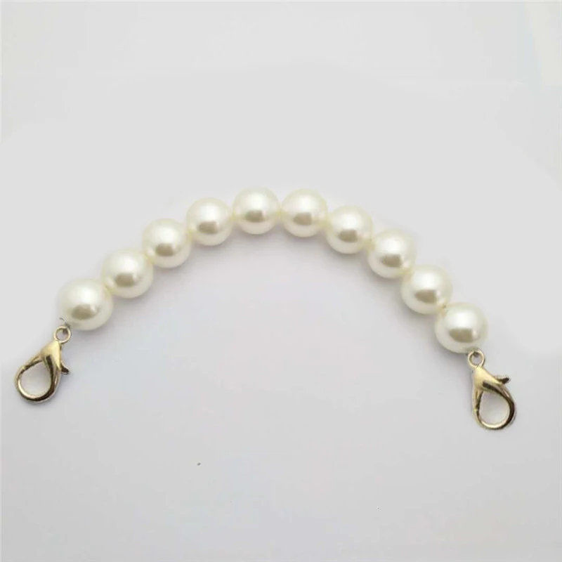 

Fashion Pearl short Bag Straps Handbag Handles Short Shoulder Straps DIY purse Handles Chain Bag Beaded Bag Accessories