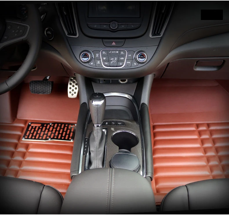 

Кожаные автомобильные коврики для chevrolet malibu 2016, 2017, 2018, 2019, аксессуары