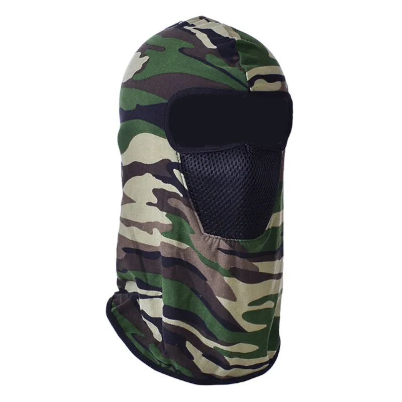 Новое поступление камуфляжная велосипедная ветрозащитная полная маска теплый