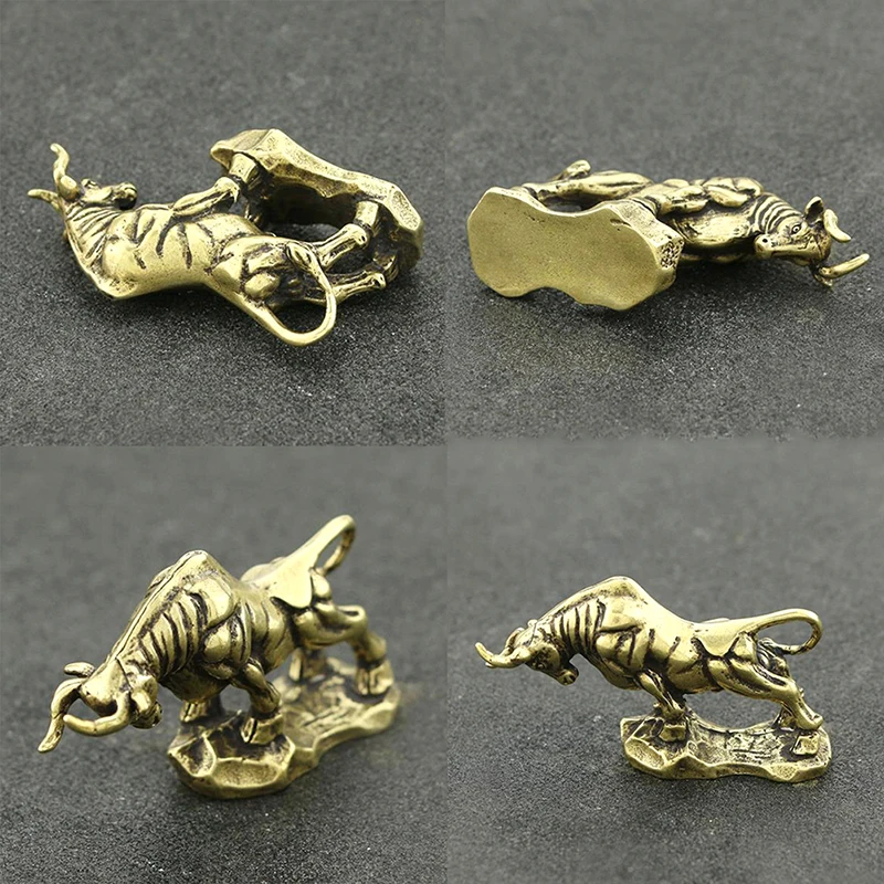 1 шт. медная статуэтка животного для домашнего декора латунная настенная уличная