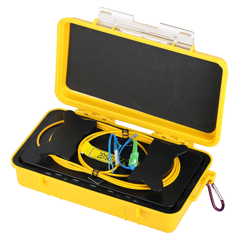 SC/APC-LC/UPCOTDR Zone Eliminator, волоконные кольца, волоконно-оптический OTDR launch Cable Box 500 м 1 км 2 км SM 1310/1550 нм