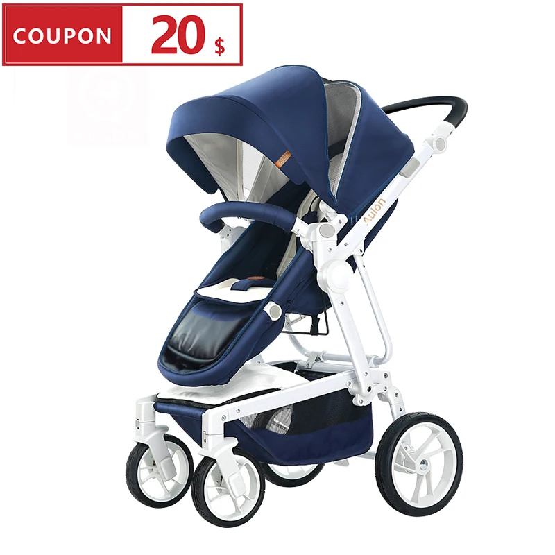 Коляска для детей складная коляска с высоким обзором двусторонняя эффектом пуш
