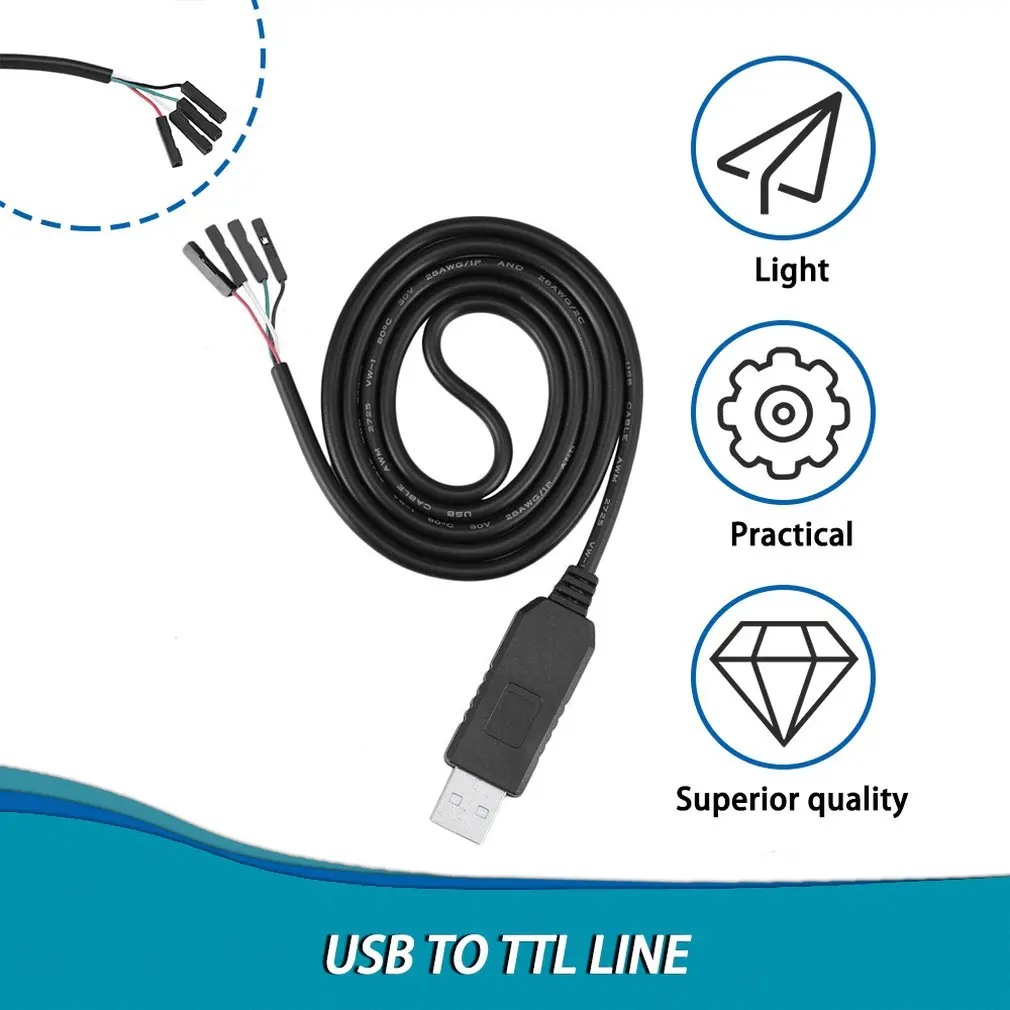 1 шт. USB к RS232 TTL последовательный кабель адаптер модуль PC-PL2303HX чипсет компьютер