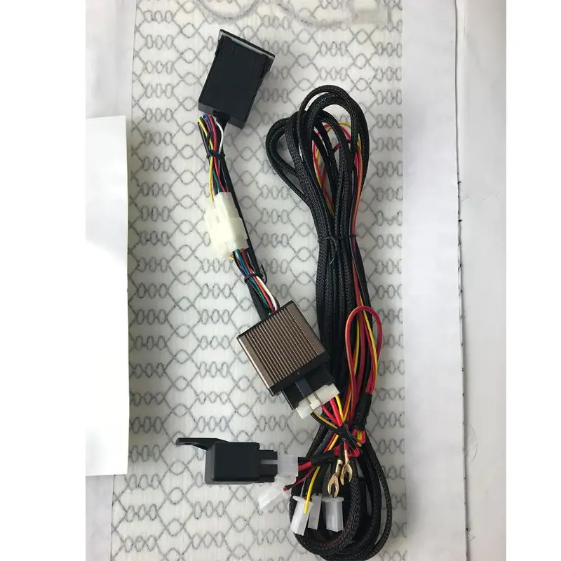 

12V Universal Carbon Fiber 2 Seats 4 Pads Heated Seat Heater Pads 5/6 Level Switch Winter Warmer Seat Covers