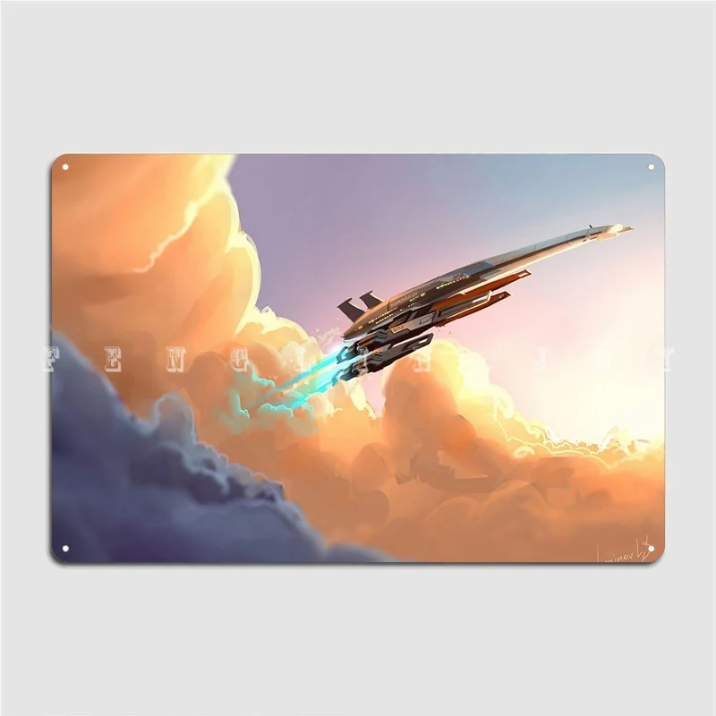 

Металлический знак Normandy Sr2-Mass Effect