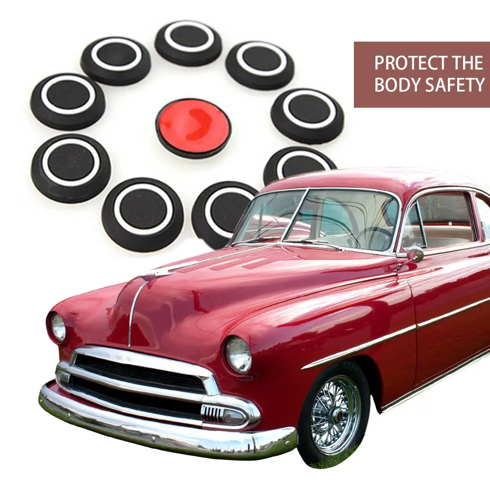 10 шт./упак. защитная накладка на края двери защита угла бампера круглая наклейка