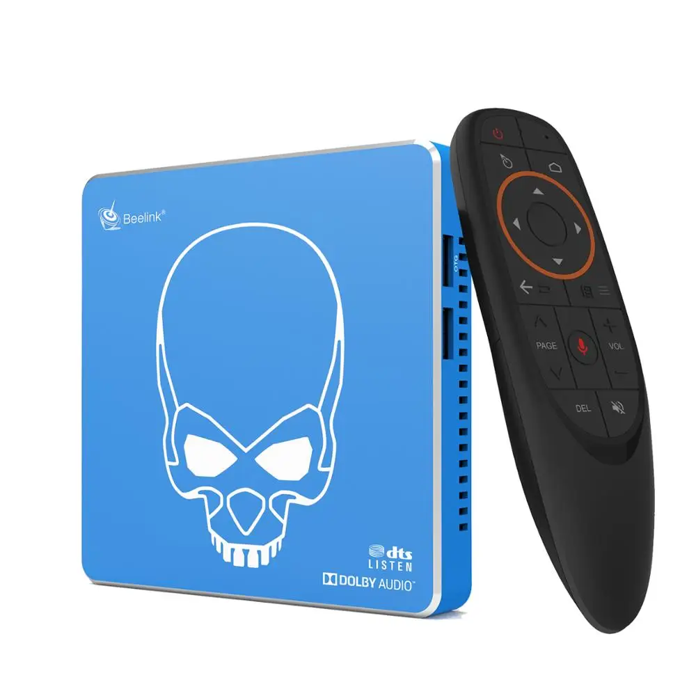 Beelink GT-KING PRO Amlogic S922X-H Smart Android 9 0 TV Box 4 Гб DDR4 64 ROM Dolby Audio DTS Listen 4K HD Hi-Fi медиаплеер |