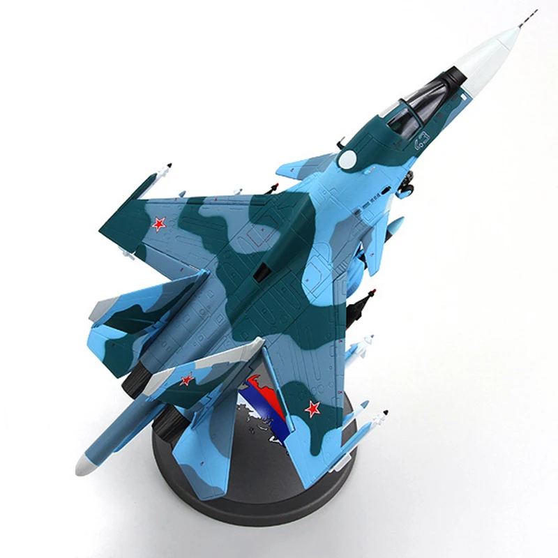 Для коллекции 1: 72 Sukhoi Su-34 модель самолета Platypus бомбер статический su34 литой под давлением самолет воздушного флота модель игрушечный веер подарки
