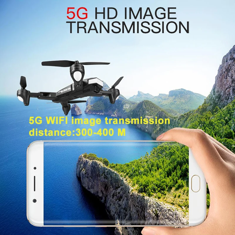 KEELEAD C53 gps Дрон 4K 5G wifi FPV двойная камера дроны профессиональный оптический поток