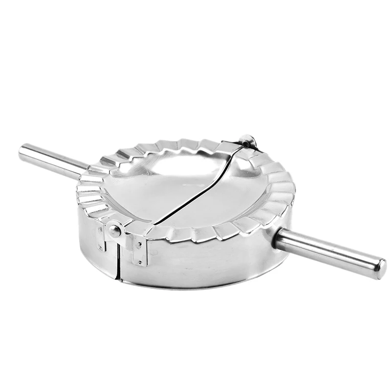 

Stainless Steel Ravioli Mould Pierogi Dumpling Maker Wrapper Pastry Dough Cutter Kitchen Accessories,12 cm