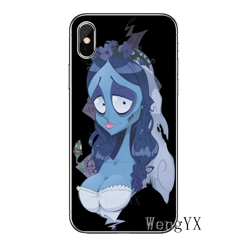 Tim Burton s Труп невесты для samsung Galaxy A10 A30 A40 A50 A60 A70 huawei P30 lite pro P Smart Y6 мягкий чехол - Цвет: Corpse-Bride-A-24