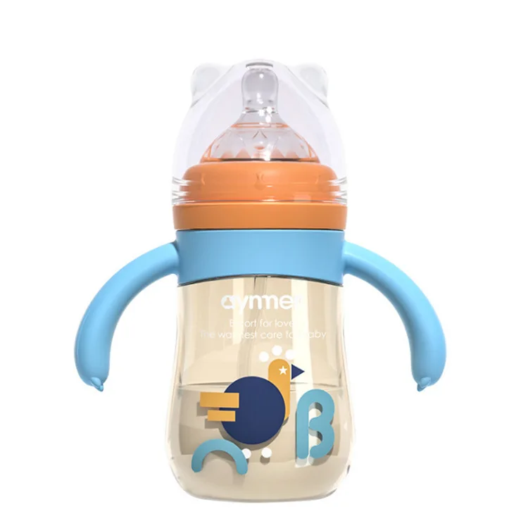 3 In 1 Multi-function Cute Baby Bottle Silicone Straw Water  Milk Feeder Set Baby Feeding Bottle Newborn Bottle enlarge
