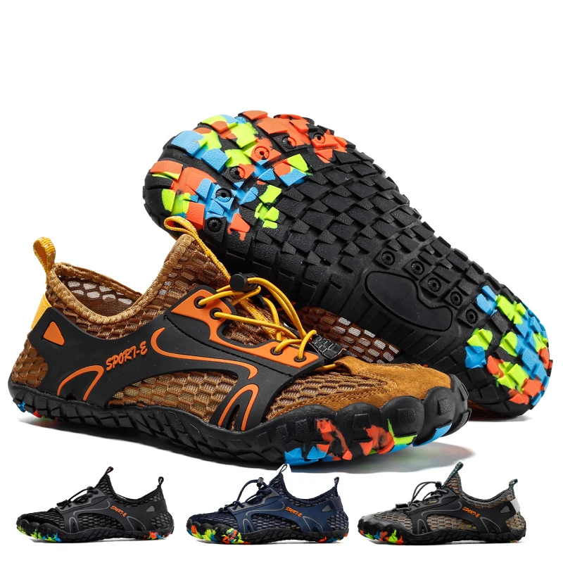 

2021 Outdoor Unisex Water Sneakers Couple Summer Beach Aqua Wading Shoes Swimming Fishing Diving Skin Paste Soft Shoes