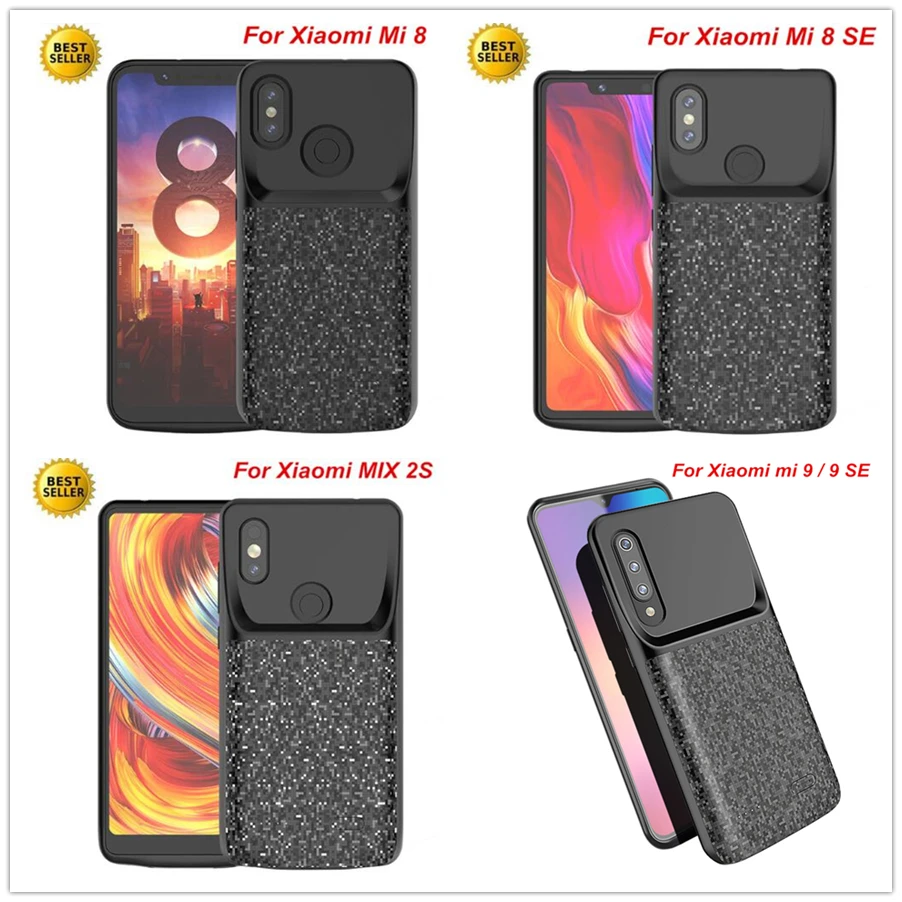 Для Xiaomi mi 8 Se Lite 9 6 6X x 2 2s Чехол для аккумулятора внешний смарт аккумулятор чехол