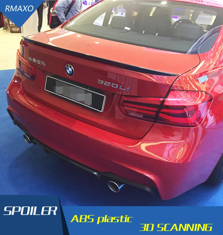 Для BMW F30 F35 спойлер M4 стиль карбоновый из материала для M3 320i 320li 325li 328i