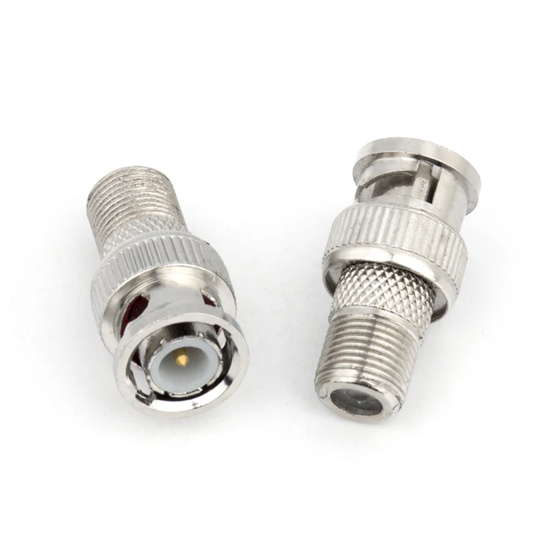 1 шт. BNC штекер в F гнездовой разъем коаксиальный адаптер для камеры